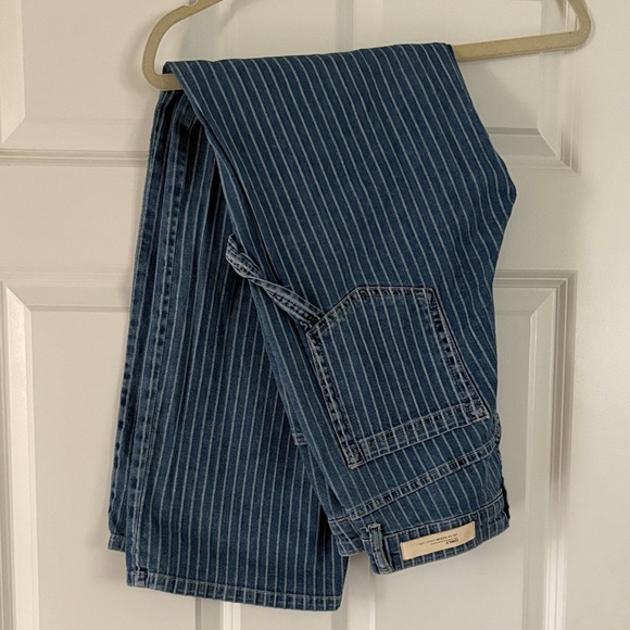 Blue Striped Jeans - Picture 1 of 1